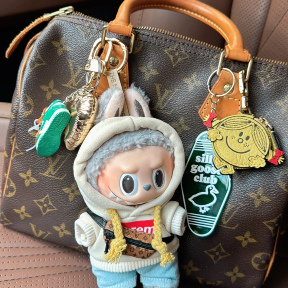 Louis Vuitton Monogram Satchel Brown and Tan